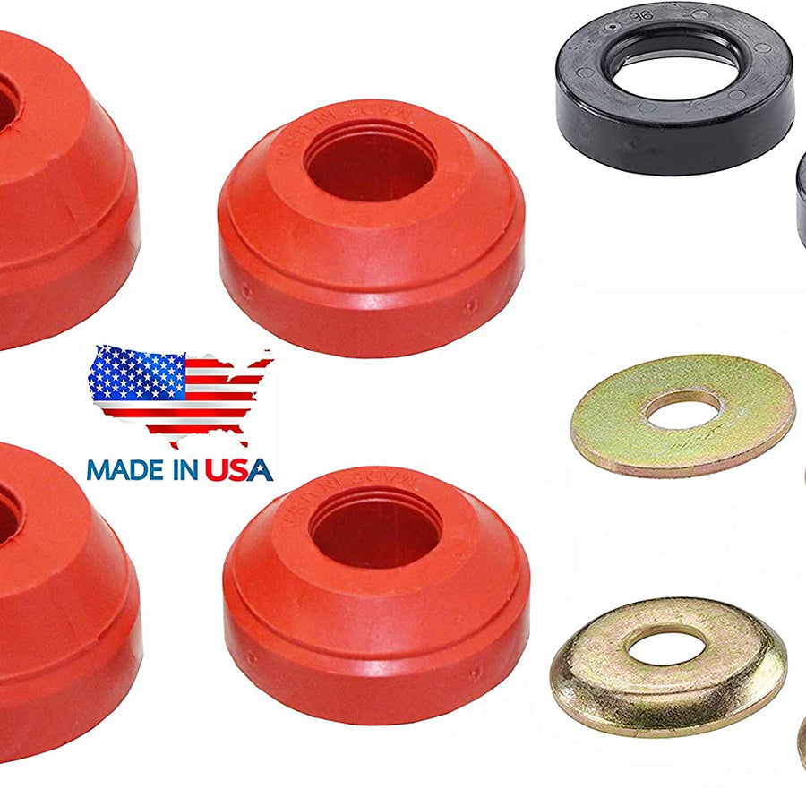 PAIR Front Suspension Radius Arm  Bushing Kit FITS Ford Bronco, Ranger, F-150, F-250, F-350, Explorer - Mazda B2300, B3000, B4000, Navajo, K8361