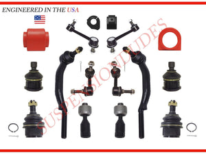 16PC Sway Bar Links Bushings Tie Rods Ball Joint ONLY for 2004-07 Buick Rainier