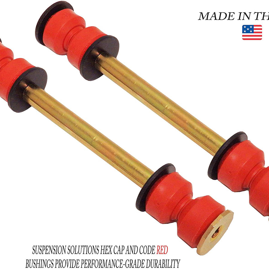 (2) Front Stabilizer Sway Bar Links for Chevrolet GMC Silverado Sierra Avalanche Tahoe K80631 K700539