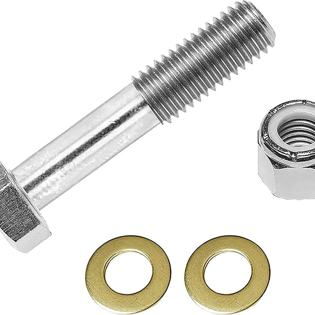High-strength Grade 8 track bar and lower control arm bolts made in the USA for Jeep JK.