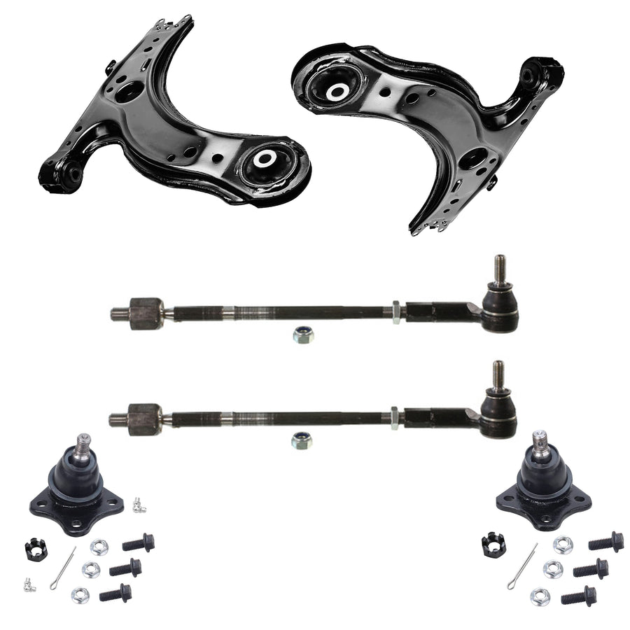 8PC Front Lower Control Arm Kit FITS Volkswagen Jetta Golf